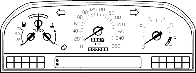 ABS-143 Сигнал скорости автомобиля. Дефект в цепи